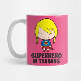 Girl Superhero in Training Mug